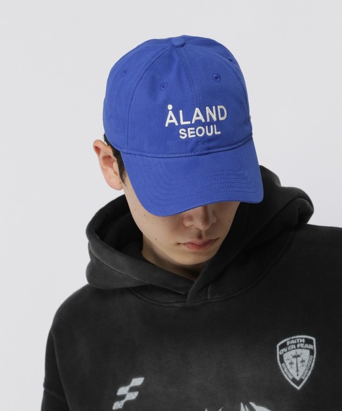 ALAND(エーランド)の「【UNISEX】ALAND/SEOUL CAP(キャップ・レディース・ブルー/ベージュ/ブラック・FREE)」の7枚目の写真