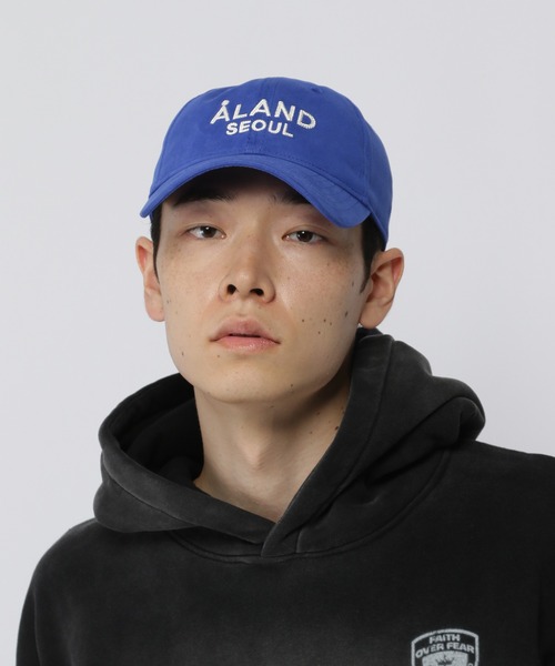 ALAND(エーランド)の「【UNISEX】ALAND/SEOUL CAP(キャップ・レディース・ブルー/ベージュ/ブラック・FREE)」の8枚目の写真