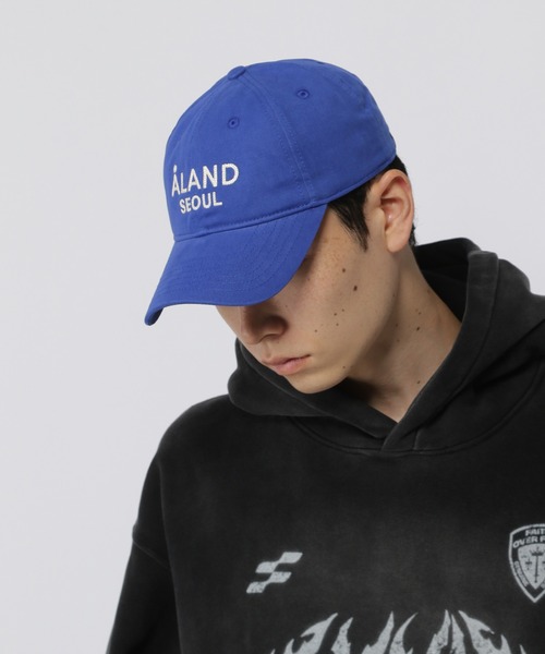 ALAND(エーランド)の「【UNISEX】ALAND/SEOUL CAP(キャップ・レディース・ブルー/ベージュ/ブラック・FREE)」の6枚目の写真