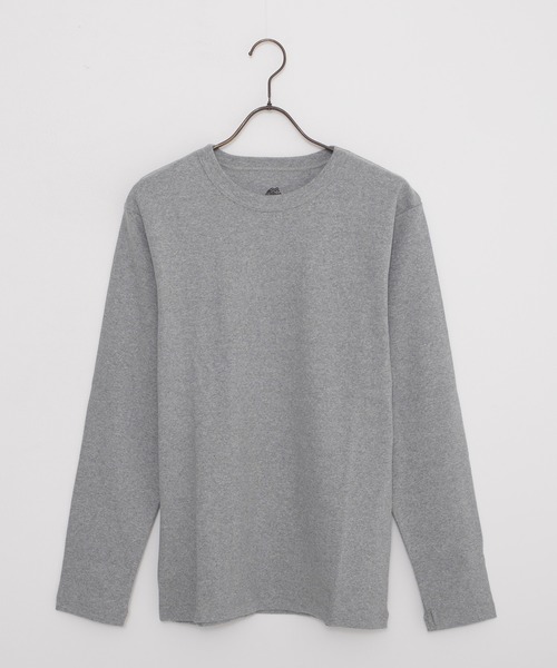 JEMORGAN(ジェーイーモーガン)の「『JEMORGAN LONG JOHNS/ジェーイーモーガンロングジョーンズ』テレコクルーネック長袖Tシャツ【+】(Tシャツ/カットソー・メンズ・杢グレー/ブラック/オフホワイト・L/XL/M)」の19枚目の写真