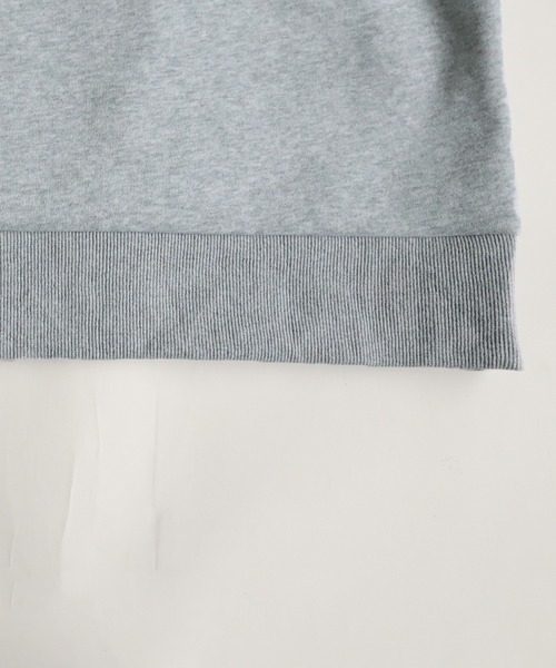 antiqua(アンティカ)の「ラインショートトレーナー(スウェット・レディース・ブラック/杢グレー・ONESIZE)」の18枚目の写真