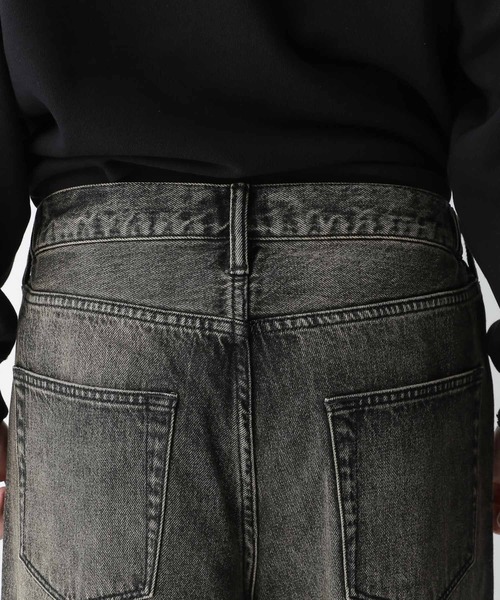 RAGEBLUE（レイジブルー）の「ヴィンテージライク/バギーワイドデニムフレアパンツ（デニムパンツ・メンズ・グレー/ブルー/ブラウン・SMALL/MEDIUM/LARGE）」の18枚目の写真