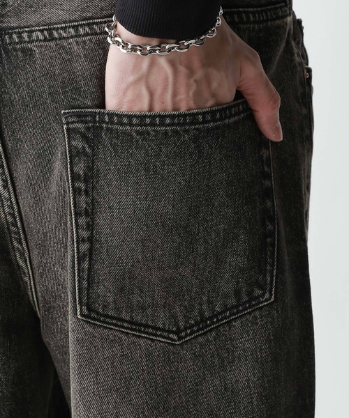 RAGEBLUE（レイジブルー）の「ヴィンテージライク/バギーワイドデニムフレアパンツ（デニムパンツ・メンズ・グレー/ブルー/ブラウン・SMALL/MEDIUM/LARGE）」の19枚目の写真