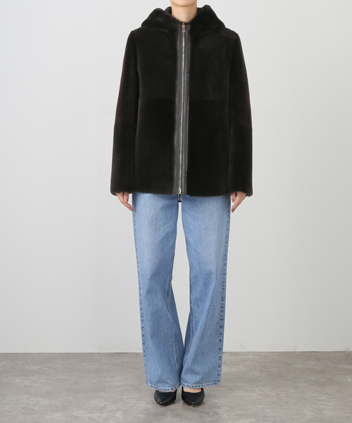 Noble（ノーブル）の「PAOLO GELLI/パオロジェリ フードジップブルゾン