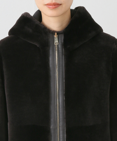 Noble（ノーブル）の「PAOLO GELLI/パオロジェリ フードジップブルゾン