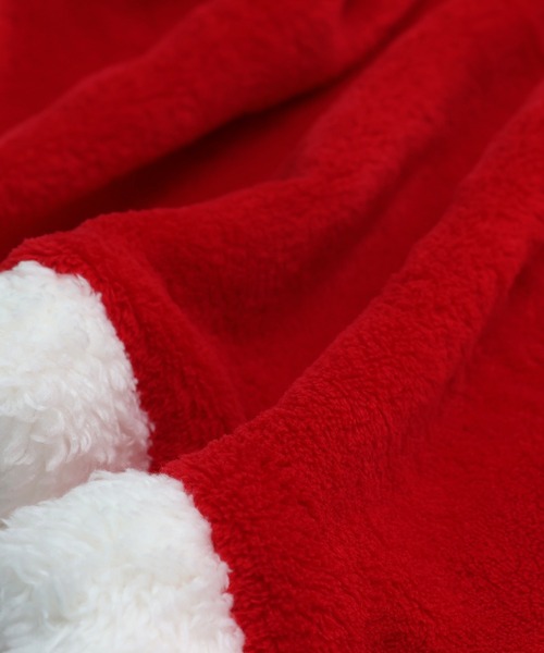 chil2（チルツー）の「サンタ ポンチョ（ポンチョ・キッズ・レッド・80-95cm/100-110cm）」の13枚目の写真