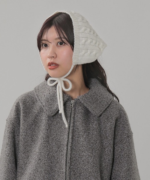 希少 CHANEL ビーニー ケーブル編み 希少 CHANEL ビーニー ケーブル編み ココマーク カシミヤ ニット