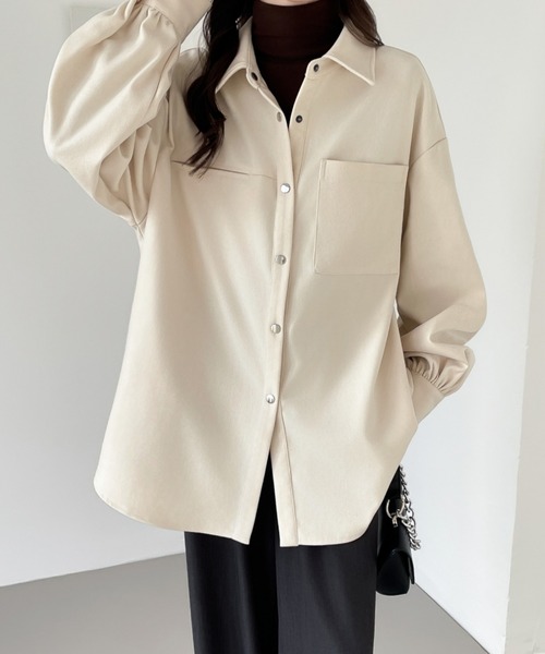 #25017 kiki3　ハルソラタンかっぽう着　オーダー Caumeri 【スナップボタン仕様】脱ぎ着しやすい 半袖前あき