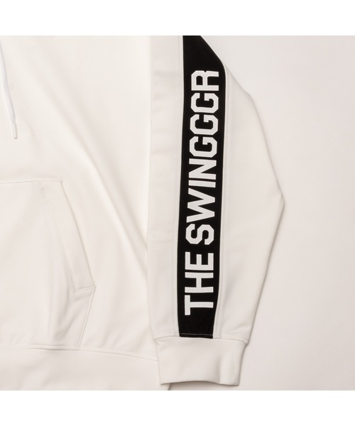 SWINGGGR（スウィンガー）の「SWINGGGR/スウィンガー/PUNCH LINE PARKA（パーカー・メンズ・ブラック/ホワイト・1/2/4/3）」の13枚目の写真