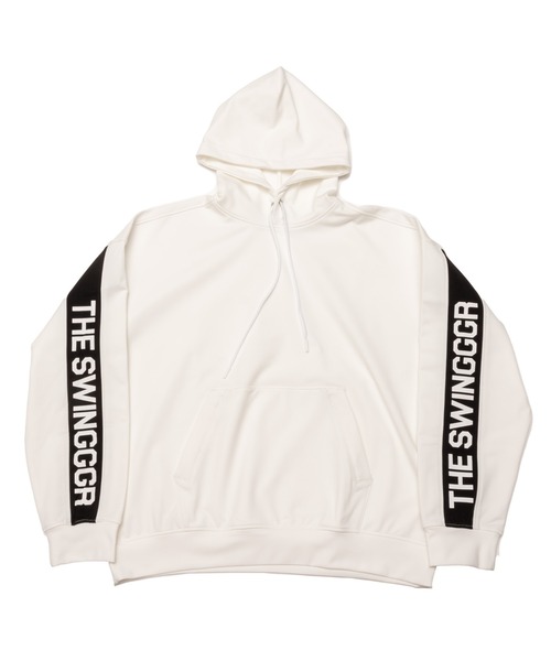 SWINGGGR（スウィンガー）の「SWINGGGR/スウィンガー/PUNCH LINE PARKA（パーカー・メンズ・ブラック/ホワイト・1/2/4/3）」の21枚目の写真