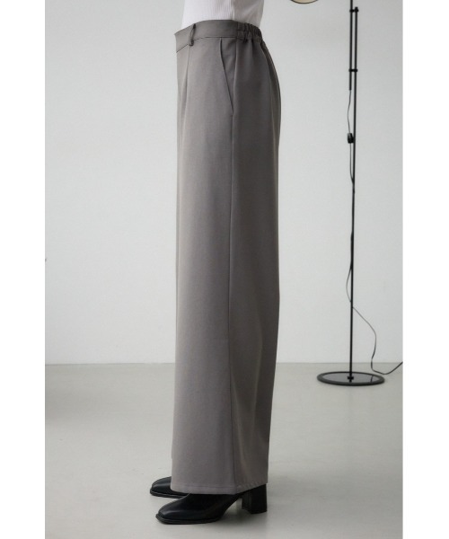 AZUL by moussy(アズールバイマウジー)の「ベーシックリラックスワイドパンツ(スラックス・レディース・ブラック/グレー/ネイビー・FREE)」の20枚目の写真