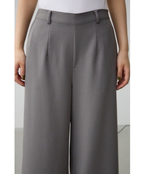 AZUL by moussy(アズールバイマウジー)の「ベーシックリラックスワイドパンツ(スラックス・レディース・ブラック/グレー/ネイビー・FREE)」の22枚目の写真