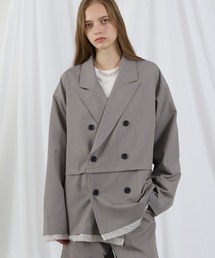 selle glant | DOUBLE TAILORED 2WAY JACKET/ダブルテーラード2WAYジャケット(テーラードジャケット)