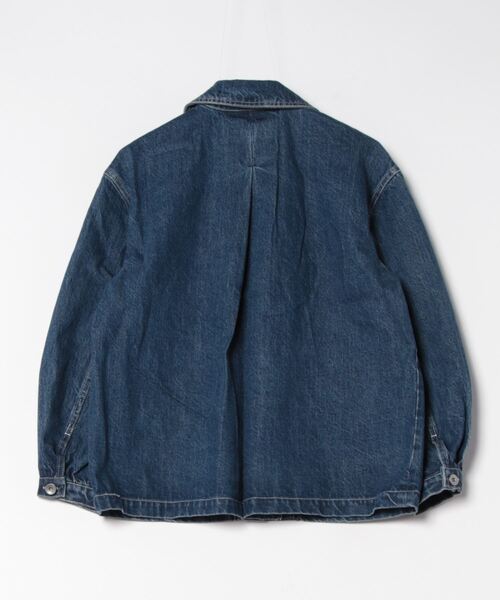 A.P.C.（アーペーセー）の「VESTEALYS（デニムジャケット・レディース・ブルー・36/34）」の3枚目の写真