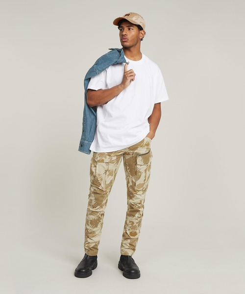 G-STAR(ジースター)の「ROVIC ZIP 3D REGULAR TAPERED PANTS/立体裁断レギュラーテーパードカーゴパンツ/カモフラ(カーゴパンツ・メンズ・カモフラージュ・36/30/28/30/29/30/30/30/31/30/32/30/33/30/34/30)」の6枚目の写真