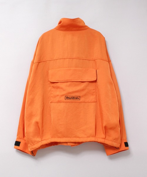 RNA(アールエヌエー)の「J2136 メニポケアウトドアジャケット(ブルゾン・レディース・オレンジ/ブラック/ホワイト・MEDIUM)」の13枚目の写真