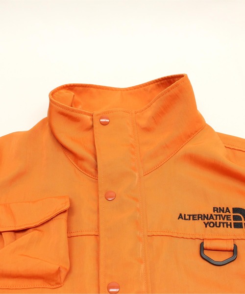 RNA(アールエヌエー)の「J2136 メニポケアウトドアジャケット(ブルゾン・レディース・オレンジ/ブラック/ホワイト・MEDIUM)」の21枚目の写真