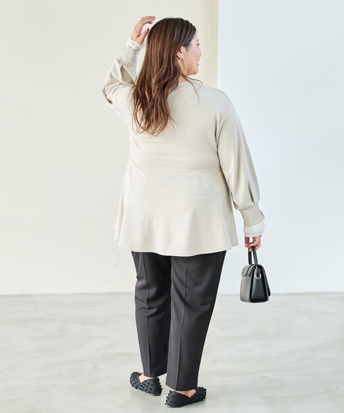 2WAYセンターファスナースリットパンツ（スラックス）｜LAVEANGE