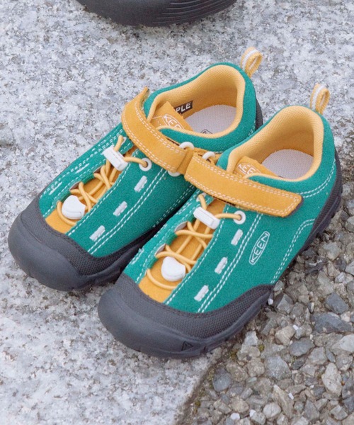KEEN(キーン)の「JASPER II / ジャスパー ツー / キッズ スニーカー(スニーカー・キッズ・グリーン・15cm/16cm/17cm/18cm/18.5cm/19.5cm)」の1枚目の写真