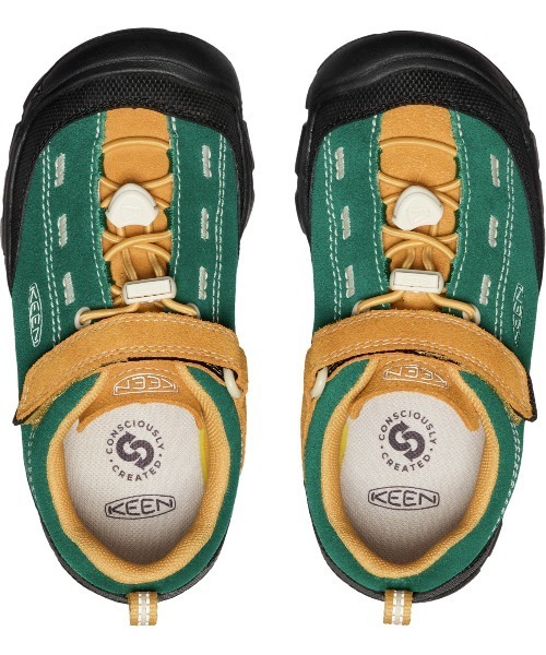 KEEN(キーン)の「JASPER II / ジャスパー ツー / キッズ スニーカー(スニーカー・キッズ・グリーン・15cm/16cm/17cm/18cm/18.5cm/19.5cm)」の9枚目の写真