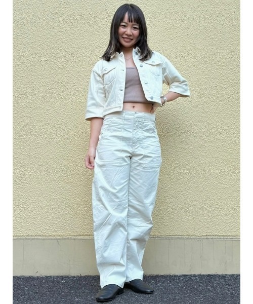 GAP（ギャップ）の「ハイライズ バレルカーキパンツ（その他パンツ・レディース・ベージュ/オフホワイト/グレー/グリーン・4/2/0/000/00/10/6/8）」の12枚目の写真