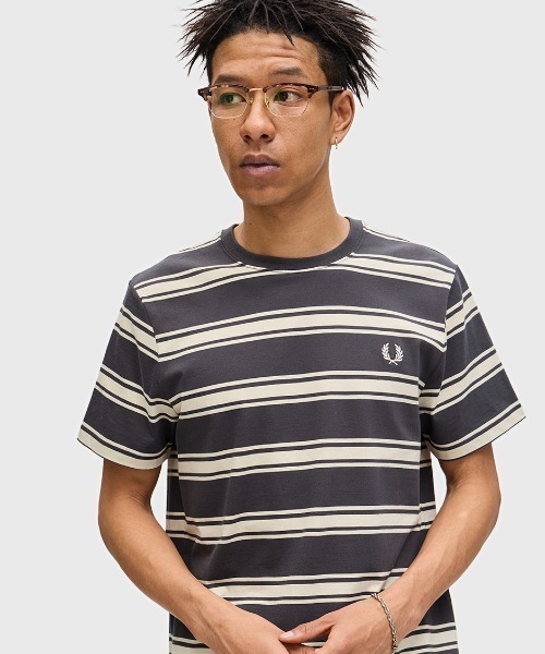 フレッドペリー 半袖ストライプTシャツ 楽天市場】FRED PERRY/フレッドペリー STRIPE T-SHIRT M5607