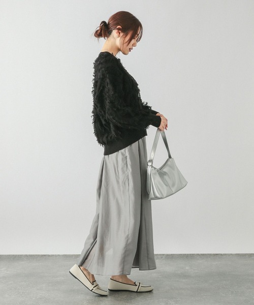 セール】ジャガードフリンジカーディガン/283796（カーディガン