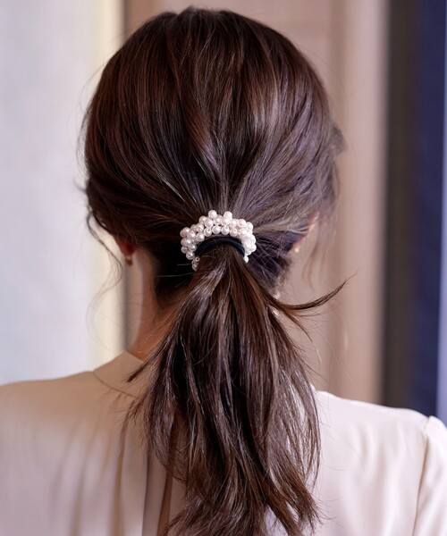 つぶつぶリッチパールヘアゴム（ヘアゴム）｜Tiaclasse（ティア