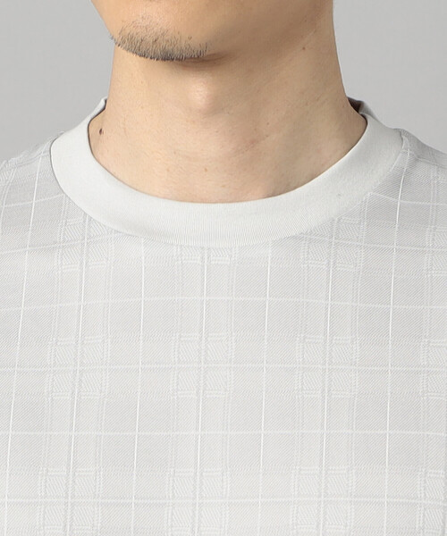 COMME CA MEN(コムサメン)の「〔IL PRINCIPE〕和歌山編み ジャージー ロングスリーブTシャツ(Tシャツ/カットソー・メンズ・ブラック/ライトグレー・L/M)」の13枚目の写真