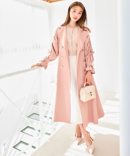 【ふるさま専用】ドロストトレンチコート ドロストデザイントレンチコート（トレンチコート