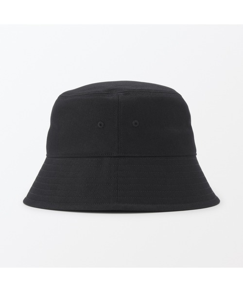 無印良品(ムジルシリョウヒン)の「UVカット コットンツイル バケット(ハット・レディース・ダークブラウン/ブラック/アイボリー・56.5-59cm)」の12枚目の写真