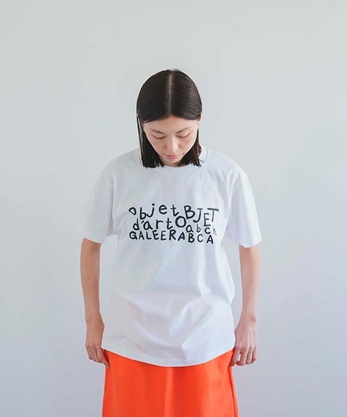 DO Original(ドー オリジナル)の「Tシャツ objet M 7/7(Tシャツ/カットソー・レディース・ホワイト・MEDIUM)」の4枚目の写真