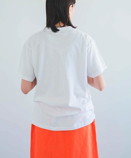 DO Original(ドー オリジナル)の「Tシャツ objet M 7/7(Tシャツ/カットソー・レディース・ホワイト・MEDIUM)」の7枚目の写真