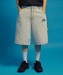 SEQUENZ（シークエンズ）の「【SEQUENZ（シークエンズ）】BACK EMB. SHORT DENIM / デニム パンツ 半ズボン ショーツ ワンポイント 刺繍（その他パンツ）」