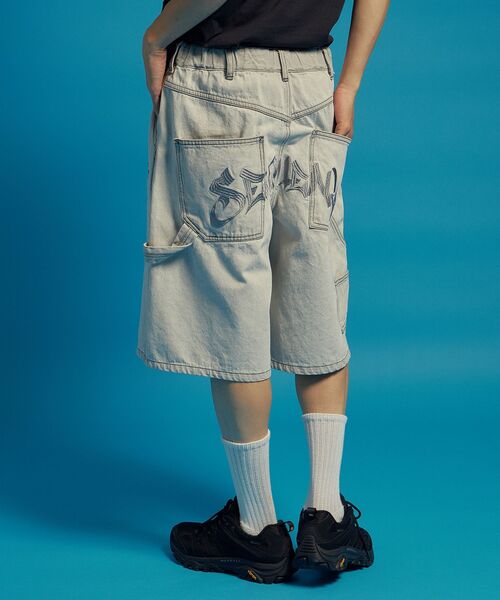 SEQUENZ(シークエンズ)の「【SEQUENZ(シークエンズ)】BACK EMB. SHORT DENIM / デニム パンツ 半ズボン ショーツ ワンポイント 刺繍(その他パンツ・メンズ・ブラック/ライトグレー/ネイビー/その他1・SMALL/MEDIUM/LARGE)」の11枚目の写真