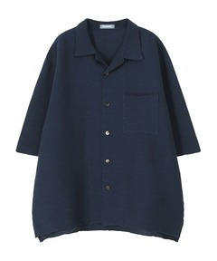 タックスリーブススキッパーシャツ/セットアップ可（シャツ