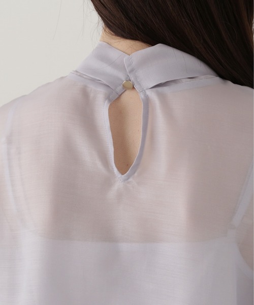 PROPORTION BODY DRESSING(プロポーションボディドレッシング)の「ビックリボンシアーブラウス / 1215110304(シャツ/ブラウス・レディース・ホワイト系その他/イエロー/ブルー・SMALL/MEDIUM)」の17枚目の写真