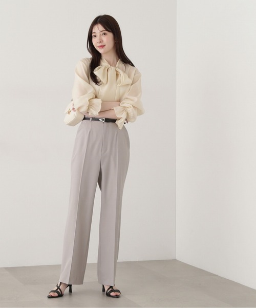 PROPORTION BODY DRESSING(プロポーションボディドレッシング)の「ビックリボンシアーブラウス / 1215110304(シャツ/ブラウス・レディース・ホワイト系その他/イエロー/ブルー・SMALL/MEDIUM)」の11枚目の写真