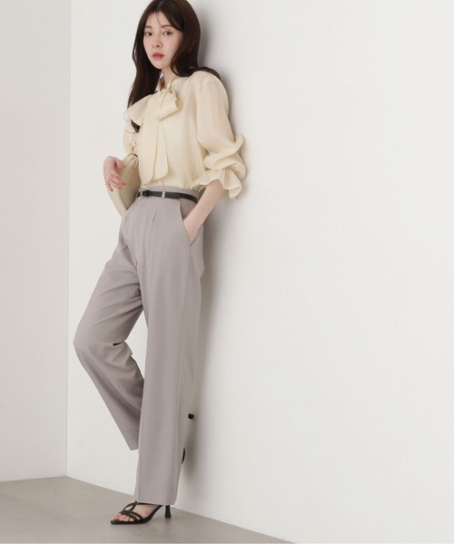 PROPORTION BODY DRESSING(プロポーションボディドレッシング)の「ビックリボンシアーブラウス / 1215110304(シャツ/ブラウス・レディース・ホワイト系その他/イエロー/ブルー・SMALL/MEDIUM)」の12枚目の写真