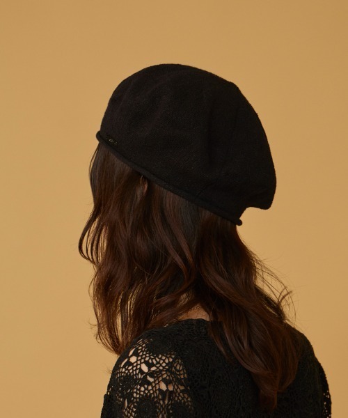 arth(アース)の「arth Washi/OGC Knit Beret / アース(ハンチング/ベレー帽・レディース・ブラック/ホワイト/ブラウン・FREE)」の19枚目の写真