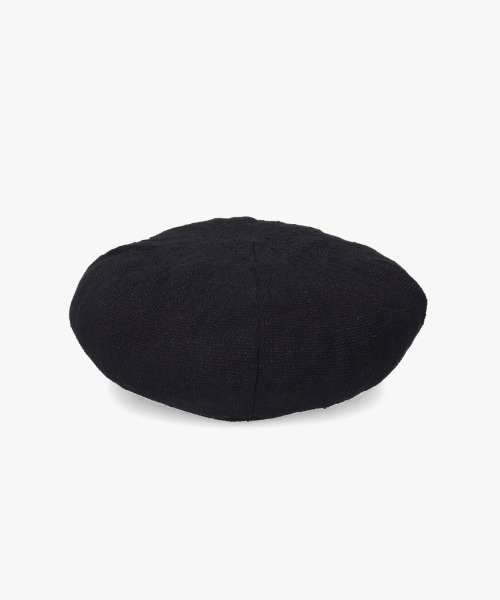 arth(アース)の「arth Washi/OGC Knit Beret / アース(ハンチング/ベレー帽・レディース・ブラック/ホワイト/ブラウン・FREE)」の14枚目の写真