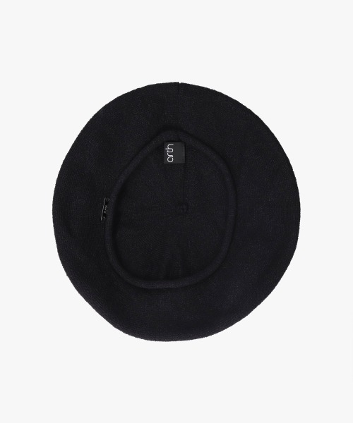 arth(アース)の「arth Washi/OGC Knit Beret / アース(ハンチング/ベレー帽・レディース・ブラック/ホワイト/ブラウン・FREE)」の12枚目の写真
