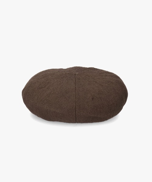 arth(アース)の「arth Washi/OGC Knit Beret / アース(ハンチング/ベレー帽・レディース・ブラック/ホワイト/ブラウン・FREE)」の7枚目の写真