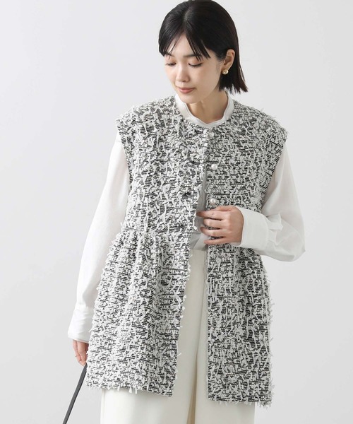 Gready Brilliant（グレディブリリアン）の「LUリボンツイードベスト