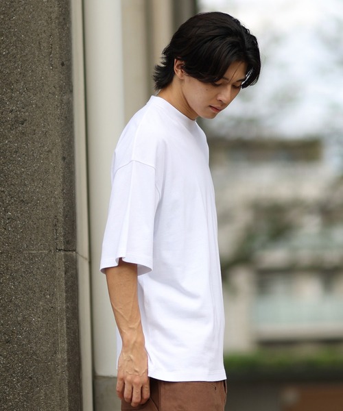 NEW ERA（ニューエラ）の「NEW ERA/ニューエラ 半袖Tシャツ バックプリント 14410049/14410050/14410051/14670932（Tシャツ/カットソー・メンズ・ブラック/ベージュ/ライトブルー/ホワイト・M/L/XL/XXL）」の8枚目の写真