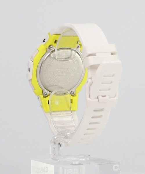 G-SHOCK(ジーショック)の「ステップトラッカー / GMD-B300SC-7JF(デジタル腕時計・レディース・ホワイト×イエロー・FREE)」の10枚目の写真
