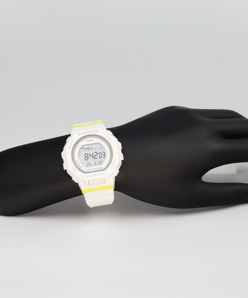 G-SHOCK(ジーショック)の「ステップトラッカー / GMD-B300SC-7JF(デジタル腕時計・レディース・ホワイト×イエロー・FREE)」の13枚目の写真