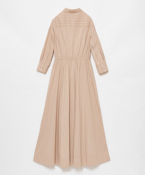 allureville（アルアバイル）の「ピンストライプノットシャツワンピース（シャツワンピース・レディース・ブルー/ベージュ・1/2）」の12枚目の写真