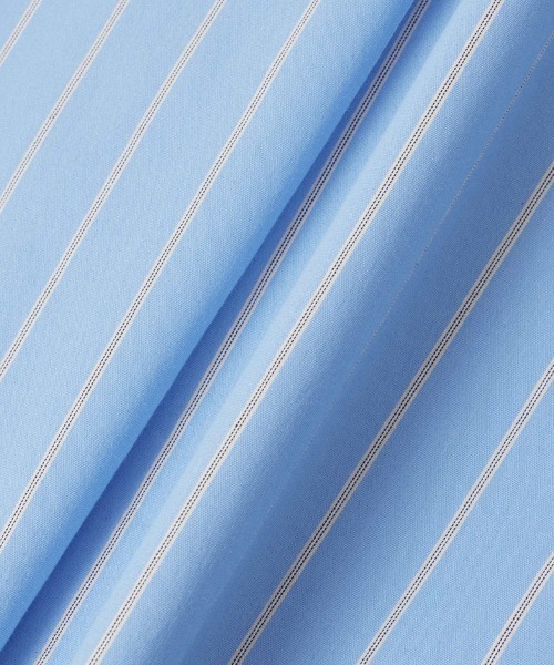 allureville（アルアバイル）の「ピンストライプノットシャツワンピース（シャツワンピース・レディース・ブルー/ベージュ・1/2）」の17枚目の写真