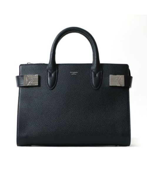 PELLE MORBIDA（ペッレモルビダ）の「Maiden Voyage（メイデンヴォヤージュ） MB084-ミニボストンバッグ（ハンドバッグ・メンズ・レッド/オレンジ/ネイビー/チャコールグレー/ベージュ/ブラック・FREE）」の5枚目の写真